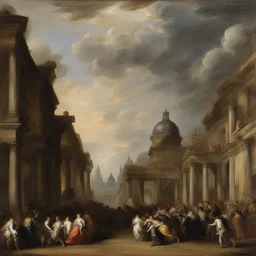 a city by Anthony van Dyck