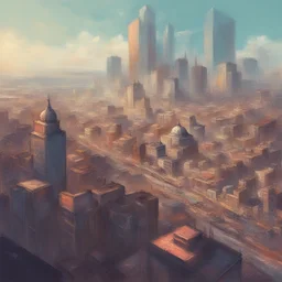 a city by Anton Fadeev