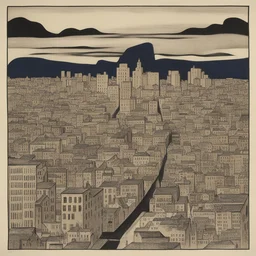 a city by Arnold Schoenberg