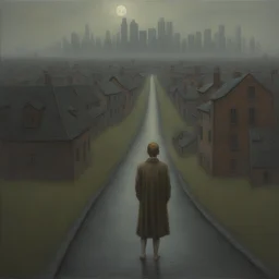 a city by Aron Wiesenfeld