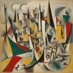 a city by Arshile Gorky