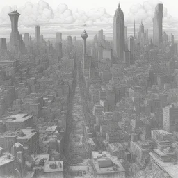 a city by Arthur Adams