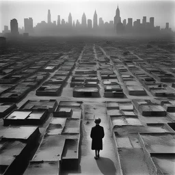 a city by Arthur Tress