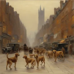 a city by Arthur Wardle