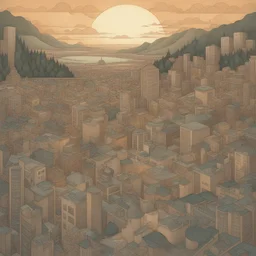 a city by Audrey Kawasaki