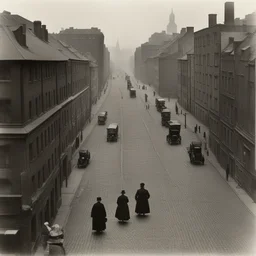 a city by August Sander