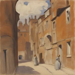 a city by Augustus John