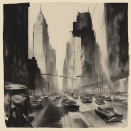 a city by Austin Briggs