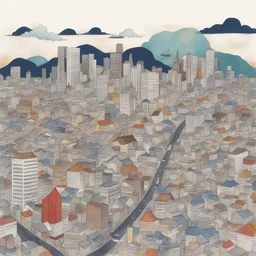 a city by Ayako Rokkaku