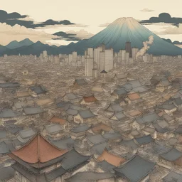 a city by Bakemono Zukushi