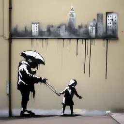 a city by Banksy