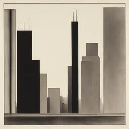 a city by Barnett Newman