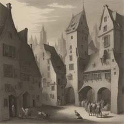 a city by Barthel Bruyn
