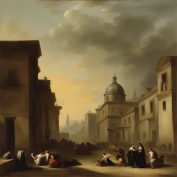 a city by Bartolomé Esteban Murillo