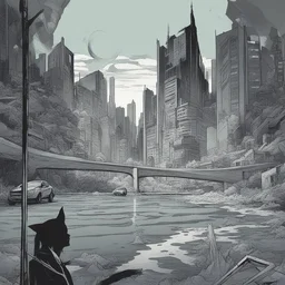 a city by Becky Cloonan