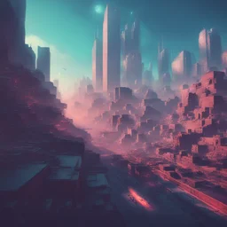 a city by Beeple