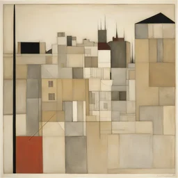 a city by Ben Nicholson