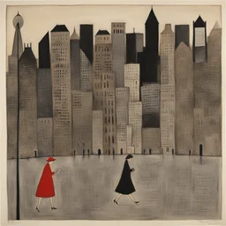 a city by Ben Shahn