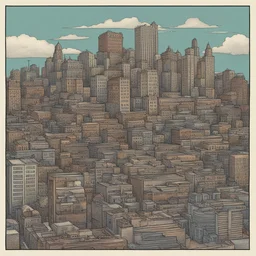 a city by Ben Wooten
