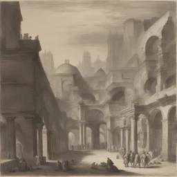 a city by Benedetto Caliari