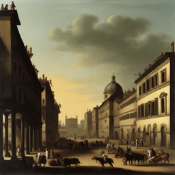 a city by Bernardo Bellotto