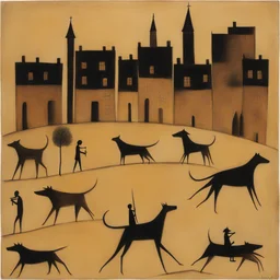 a city by Bill Traylor