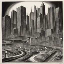 a city by Bill Ward