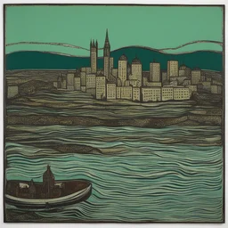 a city by Billy Childish