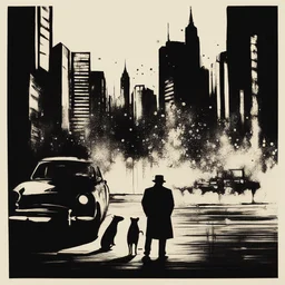 a city by Blek le Rat