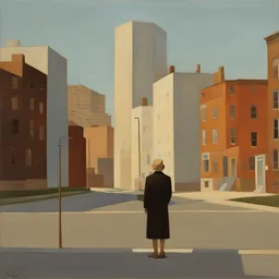 a city by Bo Bartlett