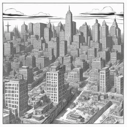 a city by Bob Clampett