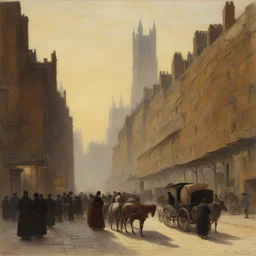 a city by Briton Rivière