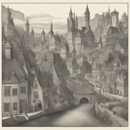 a city by Brothers Grimm