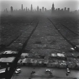 a city by Bruce Davidson