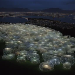 a city by Bruce Munro