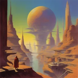 a city by Bruce Pennington