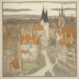 a city by CFA Voysey