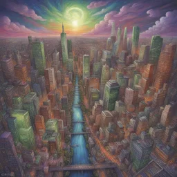 a city by Callie Fink