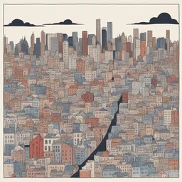 a city by Camille Vivier