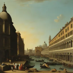 a city by Canaletto