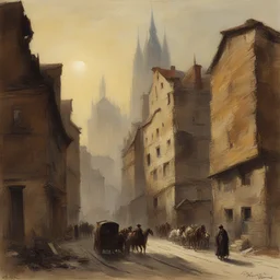 a city by Carl Eugen Keel