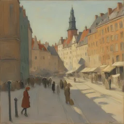 a city by Carl Moll