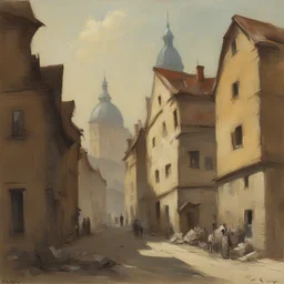 a city by Carl Rungius