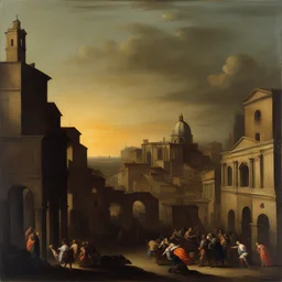 a city by Carlo Dolci