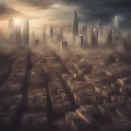 a city by Carlos Quevedo