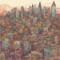 a city by Carmen Saldana