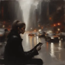 a city by Casey Baugh