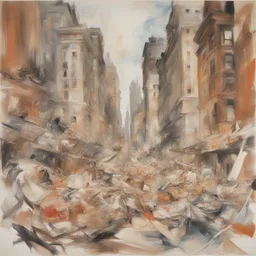 a city by Cecily Brown