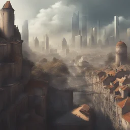 a city by Cedric Peyravernay
