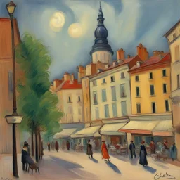 a city by Charles Camoin